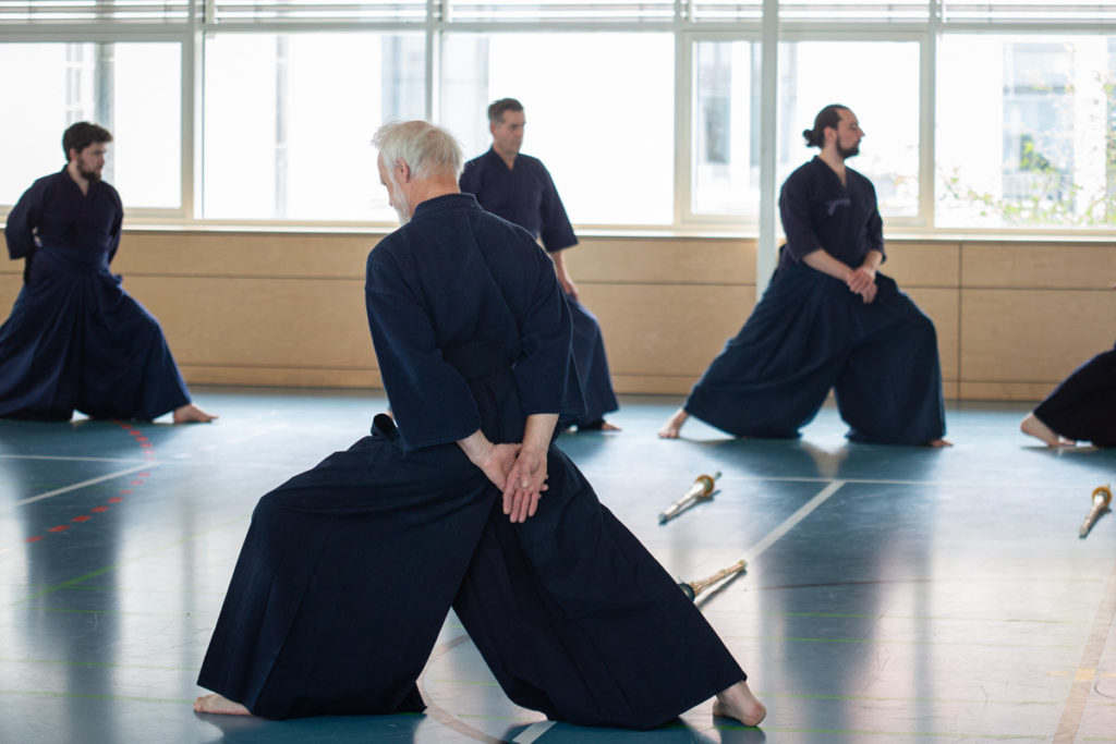 Kendo Kiel Aufwärmtraining Stretching